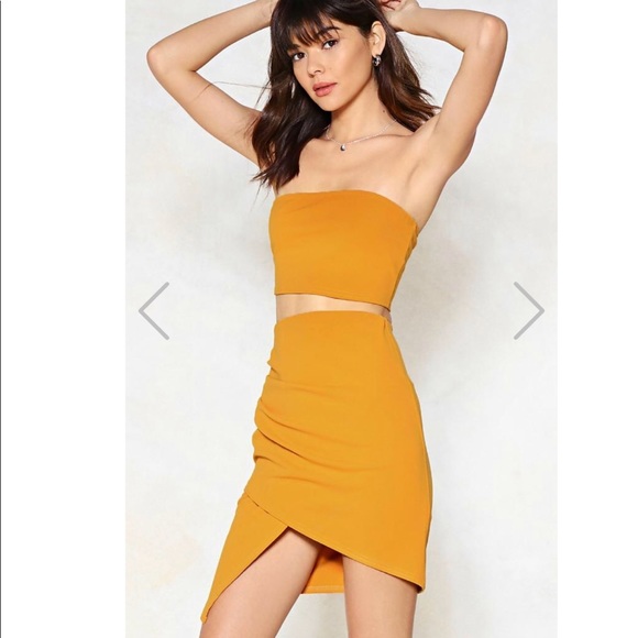 SOLD Together or Apart Bandeau Top and Skirt Set - Picture 2 of 6